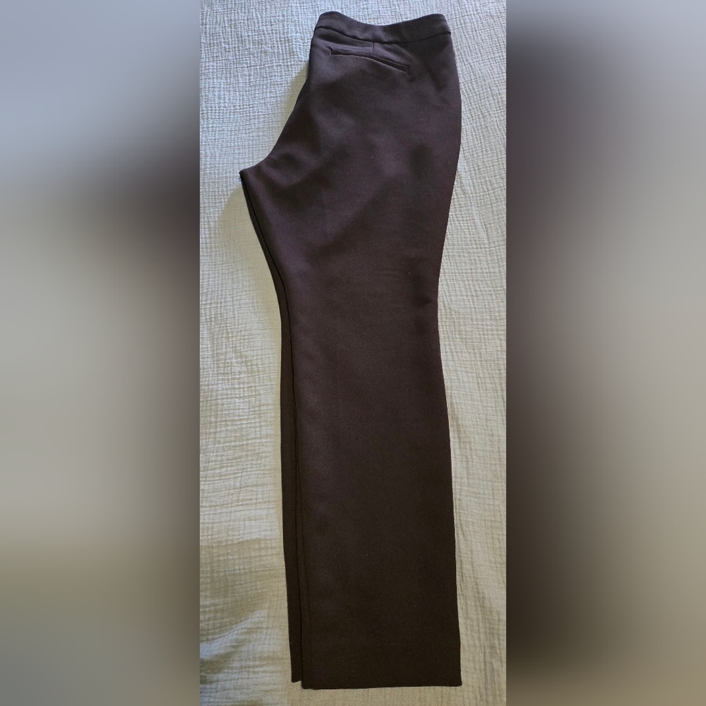 NWT Worthington Women’s Black Solid Modern Fit Slim Leg Pants Size 18